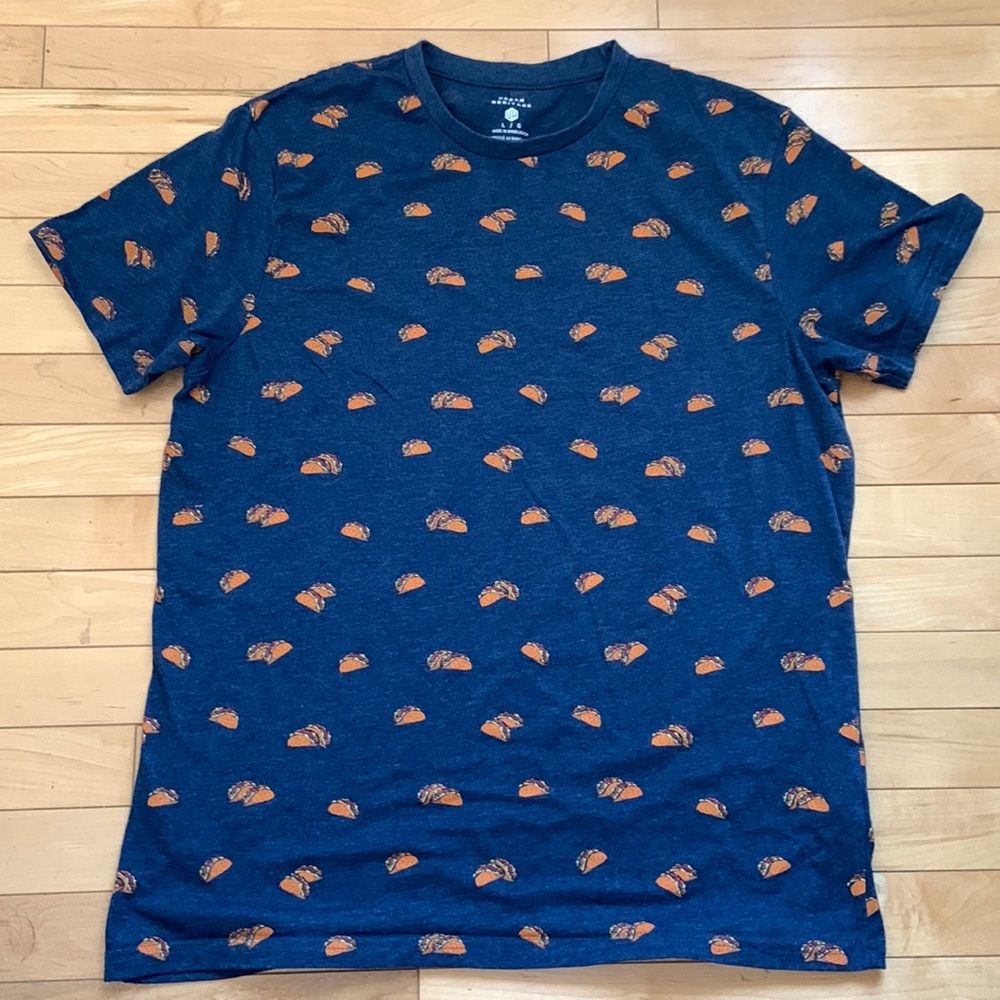 Men’s taco T-shirt, size L